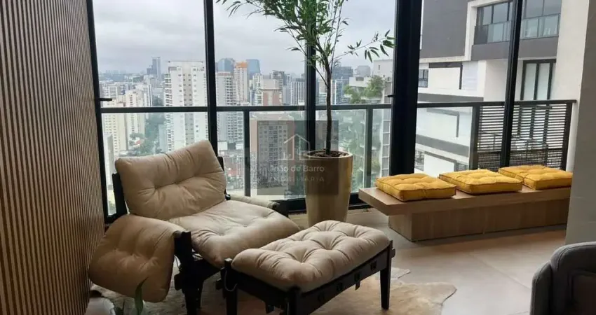 Cobertura para locação, são paulo , bairro vila olímpia, 3 dormitórios, sendo 3 suítes, 6 banheiros