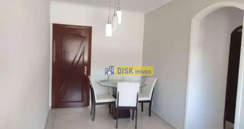 Apartamento com 2 dormitórios para alugar, 67 m² por R$ 2.237,24/mês - Assunção - São Bernardo do Campo/SP