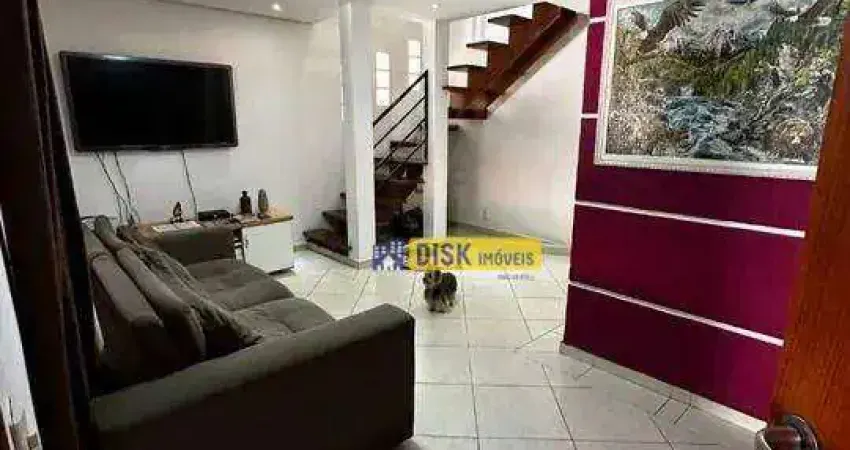 Sobrado com 3 dormitórios, 140 m² - venda por r$ 636.000,00 ou aluguel por r$ 4.398,00/mês - demarchi - são bernardo do campo/sp