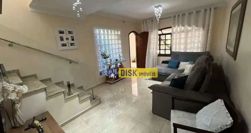 Sobrado com 3 dormitórios à venda, 204 m² por r$ 800.000,00 - assunção - são bernardo do campo/sp