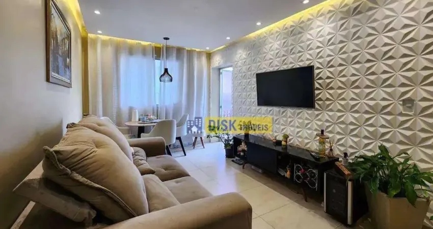 Apartamento com 2 dormitórios à venda, 63 m² por r$ 410.000,00 - rudge ramos - são bernardo do campo/sp