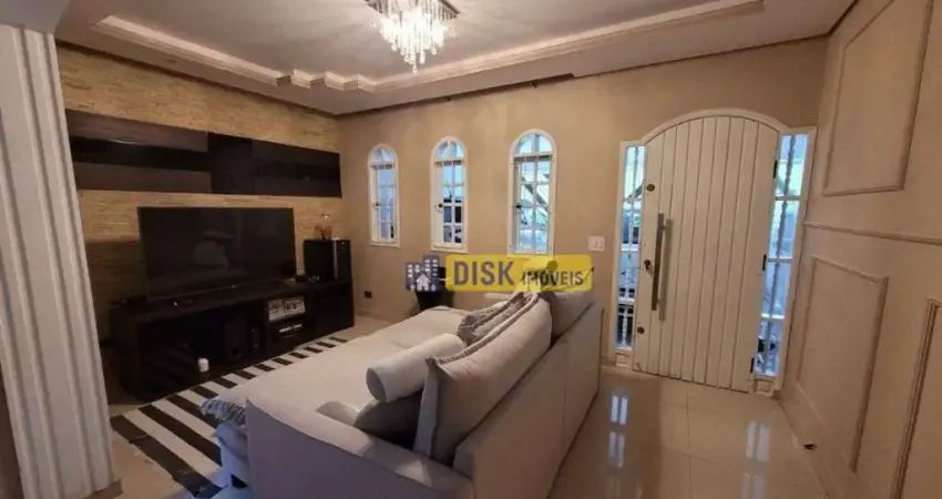 Sobrado com 5 dormitórios à venda, 256 m² por r$ 750.000 - parque selecta - são bernardo do campo/sp