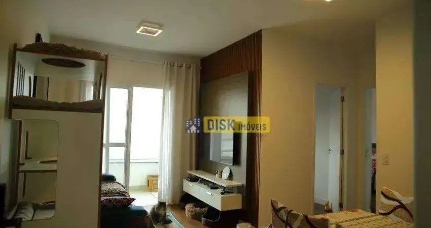 Apartamento com 3 dormitórios para alugar, 70 m² por r$ 3.872/mês - baeta neves - são bernardo do campo/sp