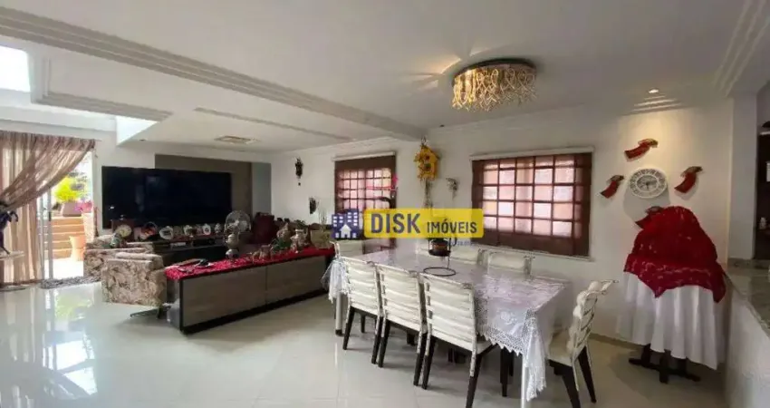 Cobertura com 4 dormitórios à venda, 350 m² por r$ 2.756.000,00 - jardim - santo andré/sp