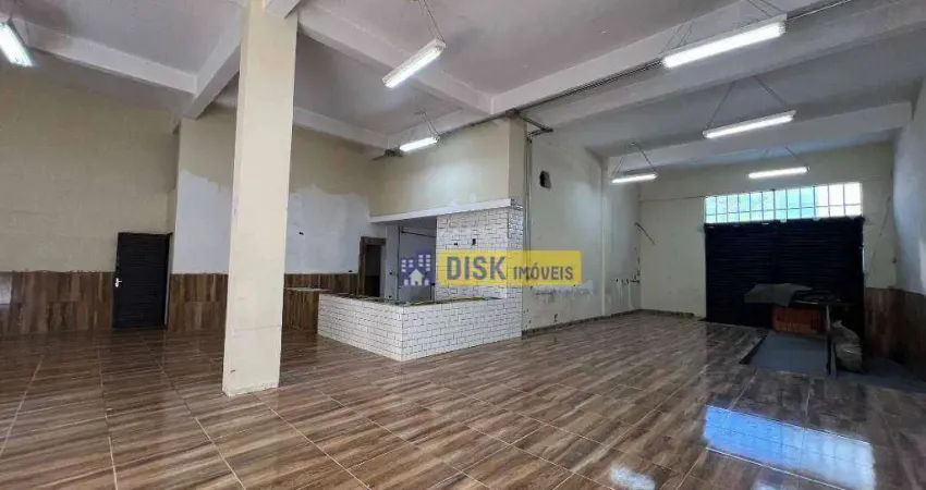 Salão para alugar, 240 m² por r$ 12.400/mês - centro - são bernardo do campo/sp