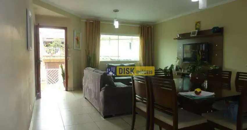 Sobrado com 3 dormitórios para alugar, 236 m² por r$ 4.320,00/mês - demarchi - são bernardo do campo/sp