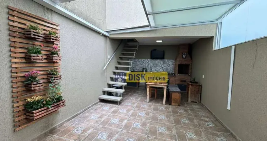 Sobrado com 3 dormitórios à venda, 164 m² por r$ 1.250.000,00 - jardim portugal - são bernardo do campo/sp