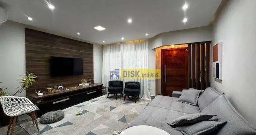 Sobrado com 3 dormitórios à venda, 219 m² por r$ 1.380.000 - assunção - são bernardo do campo/sp
