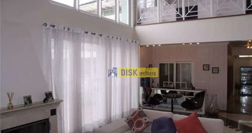 Sobrado com 5 dormitórios, 600 m² - venda por r$ 3.400.000,00 ou aluguel por r$ 16.170,00/mês - parque dos pássaros - são bernardo do campo/sp