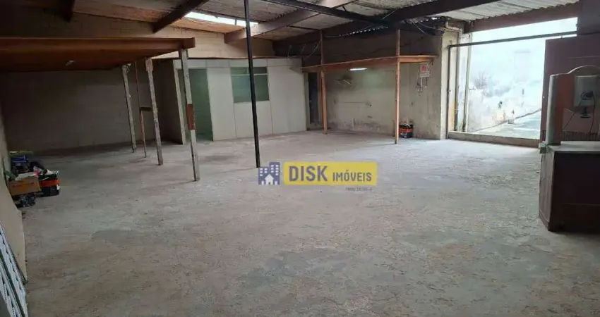 Salão para alugar, 180 m² por r$ 4.180,00/mês - vila euclides - são bernardo do campo/sp