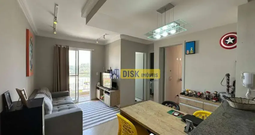 Apartamento com 2 dormitórios à venda, 48 m² por r$ 390.000,00 - vila gonçalves - são bernardo do campo/sp