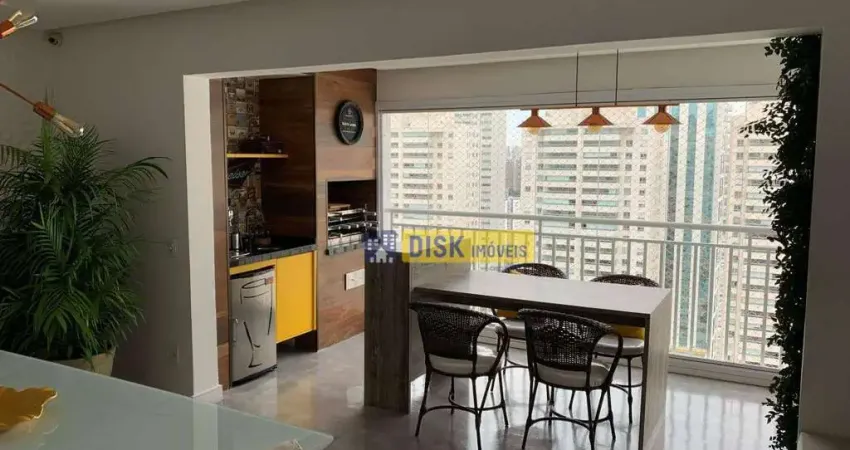 Apartamento com 3 dormitórios, 123 m² - venda por r$ 1.590.000 ou aluguel por r$ 9.900/mês - centro - são bernardo do campo/sp