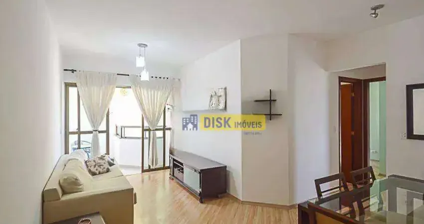 Apartamento com 2 dormitórios para alugar, 70 m² por r$ 3.007/mês - baeta neves - são bernardo do campo/sp