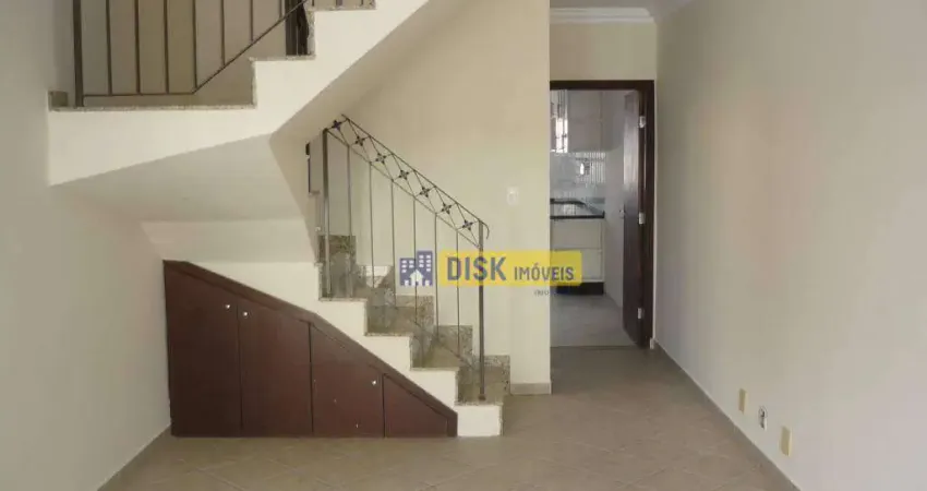 Sobrado com 3 dormitórios, 215 m² - venda por r$ 950.000 ou aluguel por r$ 3.468/mês - assunção - são bernardo do campo/sp