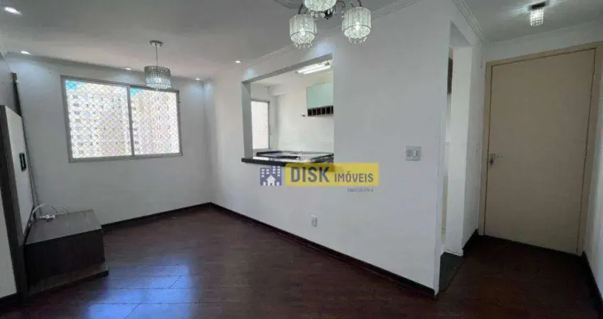 Apartamento com 2 dormitórios para alugar, 55 m² por r$ 2.621/mês - planalto - são bernardo do campo/sp