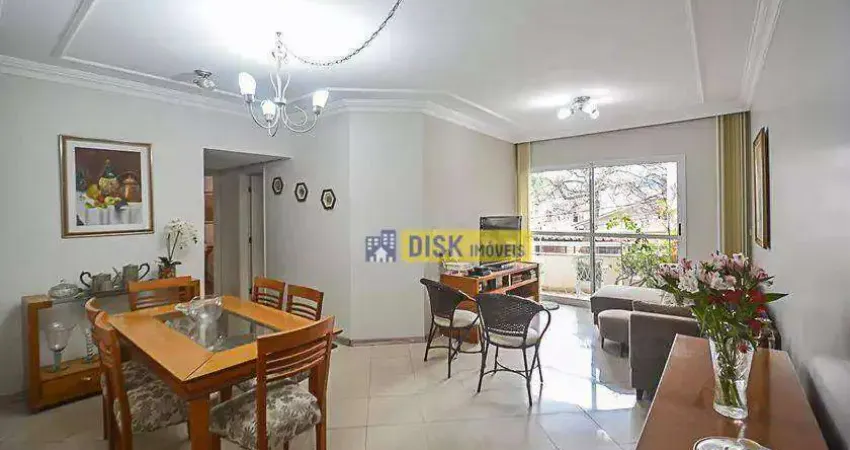 Apartamento com 3 dormitórios para alugar, 100 m² por r$ 4.088/mês - centro - são bernardo do campo/sp