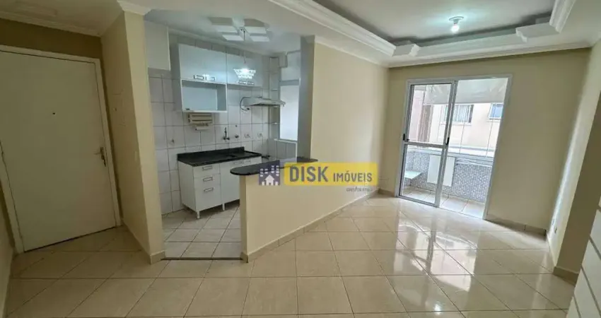 Apartamento com 2 dormitórios para alugar, 55 m² por R$ 2.495,00/mês - Vila Gonçalves - São Bernardo do Campo/SP
