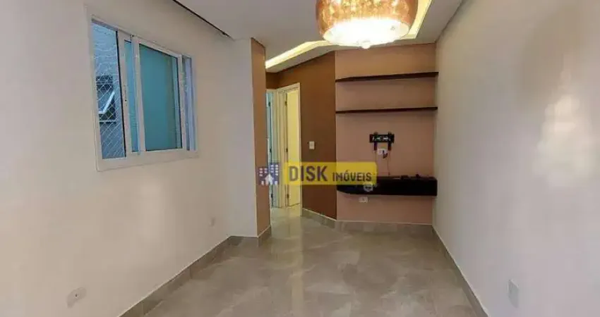 Cobertura com 3 dormitórios à venda, 90 m² por R$ 600.000,00 - Campestre - Santo André/SP