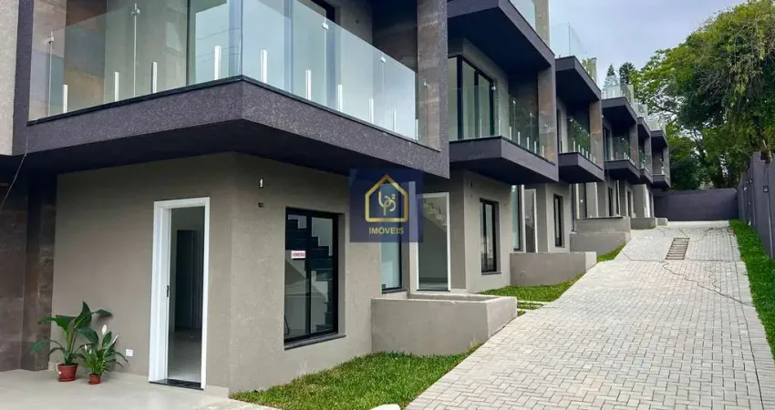 Sobrado Triplex com 3 dormitórios (2 suite) à venda. São 115 m² por R$ 649.000 no bairro Boqueirão em Curitiba/PR