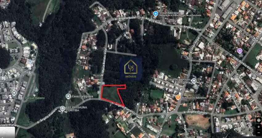 Terreno à venda! São 744,03 m² por R$ 595.224,00 no bairro Butiatuvinha, Curitiba-PR