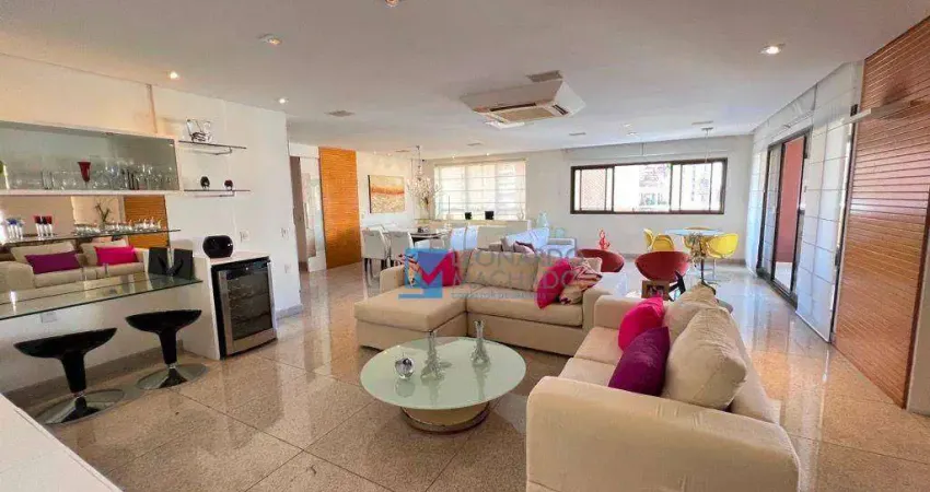 Apartamento com 4 dormitórios à venda, 297 m² por R$ 2.500.000 - Meireles - Fortaleza/CE