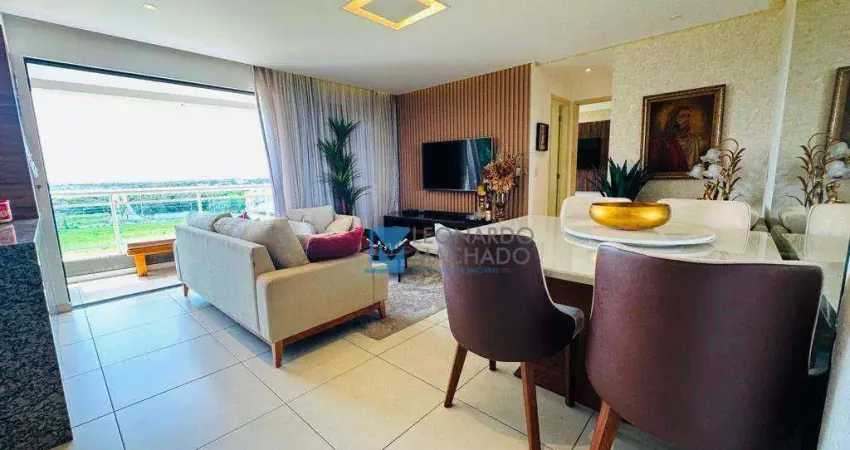 Apartamento com 2 dormitórios à venda, 72 m² por R$ 660.000 - Engenheiro Luciano Cavalcante - Fortaleza/CE