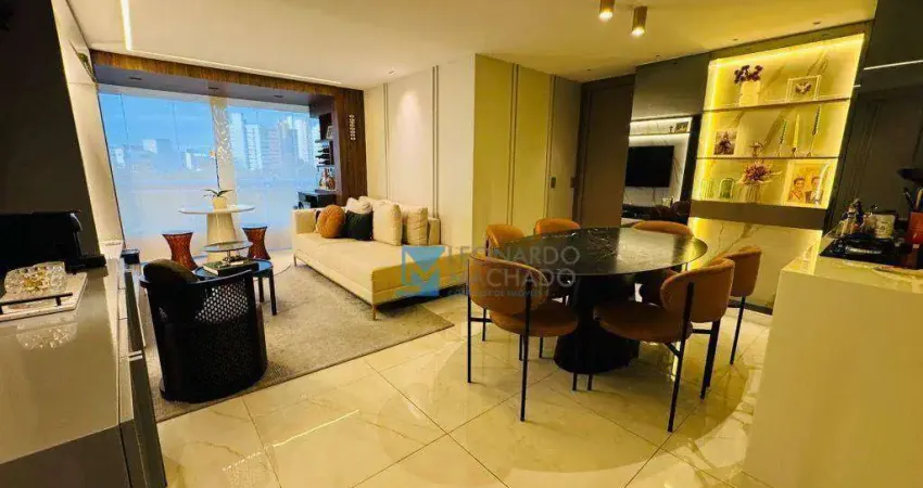 Apartamento com 2 dormitórios à venda, 79 m² por R$ 829.000 - Guararapes - Fortaleza/CE