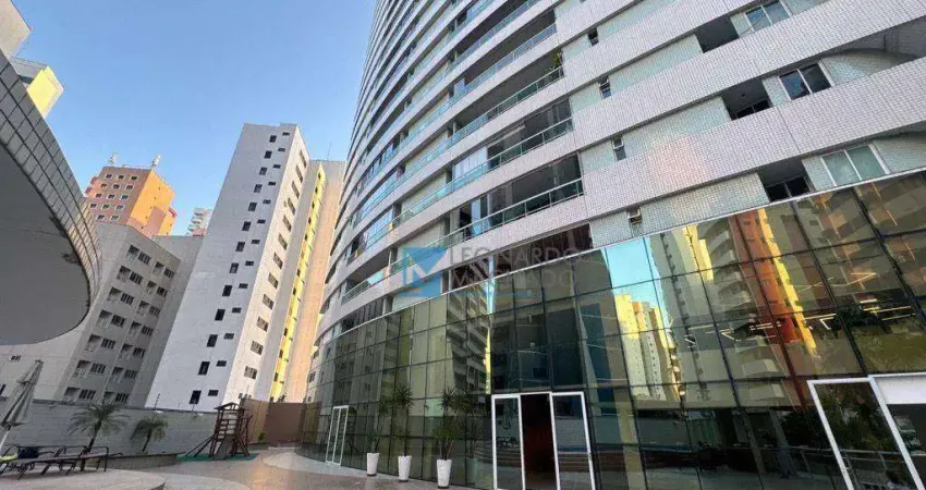 Apartamento com 3 dormitórios à venda, 151 m² por r$ 1.350.000 - meireles - fortaleza/ce