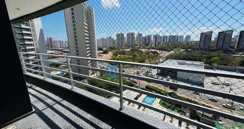 Apartamento com 3 dormitórios à venda, 106 m² por r$ 670.000 - guararapes - fortaleza/ce