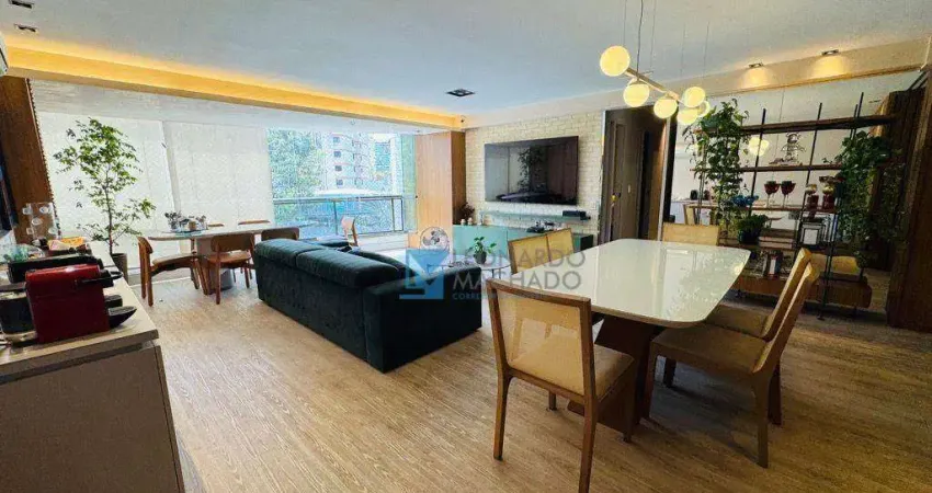 Apartamento com 4 dormitórios à venda, 137 m² por r$ 1.350.000 - cocó - fortaleza/ce