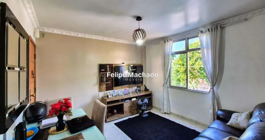 Apartamento de 2 quartos com vaga coberta e condomínio barato em olaria