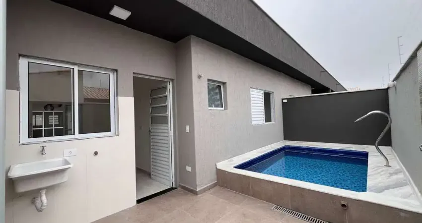 Casa em condomínio fechado com 2 quartos à venda no Cibratel II, Itanhaém 