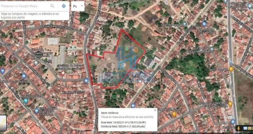 Terreno à venda na Areia Branca, 100, Centro, Macaíba