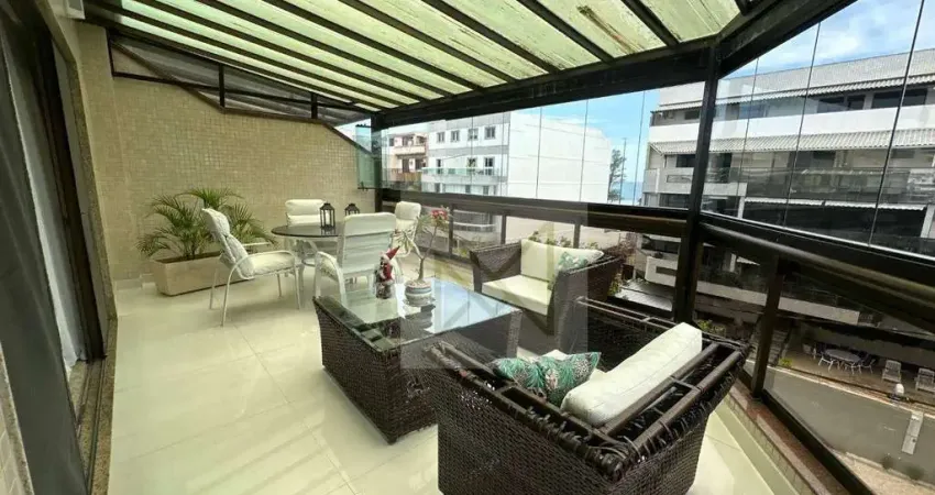 Cobertura duplex pé na areia à venda no recreio - porteira fechada