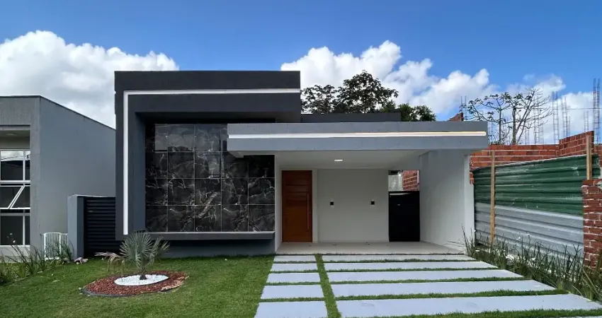 Casa no condominio terras alphaville camaçari - casa terrea