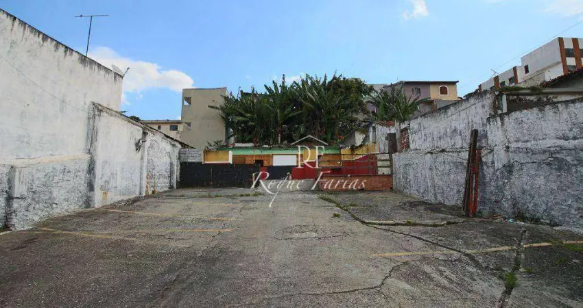 Terreno para alugar, 500 m² por R$ 4.500,00/mês - Jaguaré - São Paulo/SP