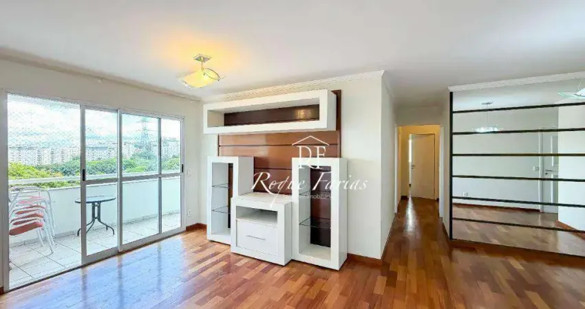 Apartamento com 4 dormitórios para alugar, 135 m² por r$ 9.500,00/mês - vila são francisco - são paulo/sp