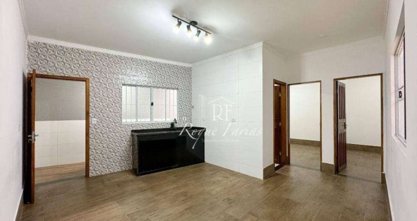 Casa com 2 dormitórios para alugar, 56 m² por R$ 1.800,00/mês - Jaguaré - São Paulo/SP