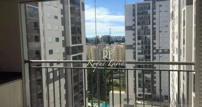 Apartamento com 2 dormitórios para alugar, 64 m² por R$ 5.350,00/mês - Continental - Osasco/SP