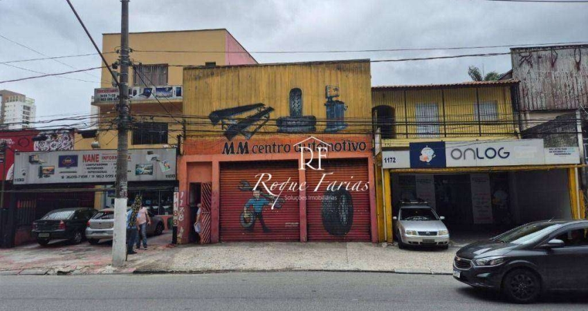 Galpão com Mezanino para alugar, 188 m² por R$ 6.429/mês - Umuarama - Osasco/SP