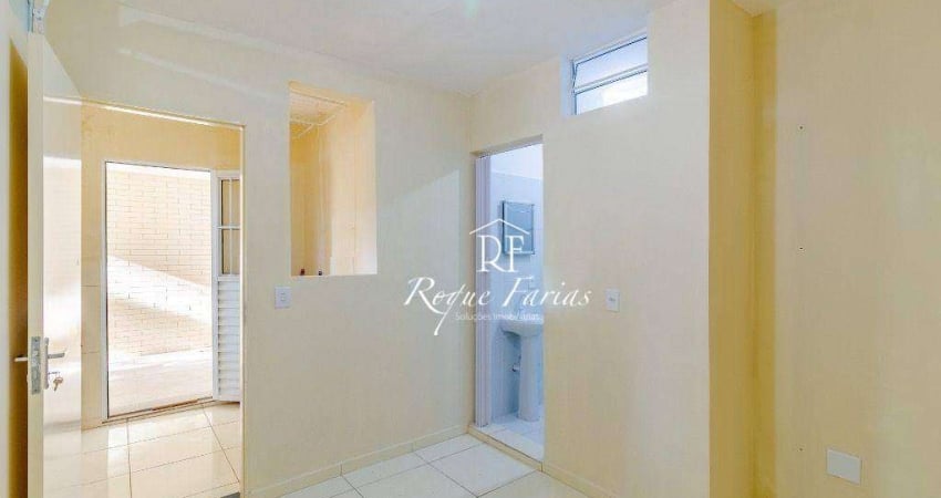 Casa com 1 dormitório para alugar, 35 m² por R$ 1.200,00/mês - Jaguaré - São Paulo/SP