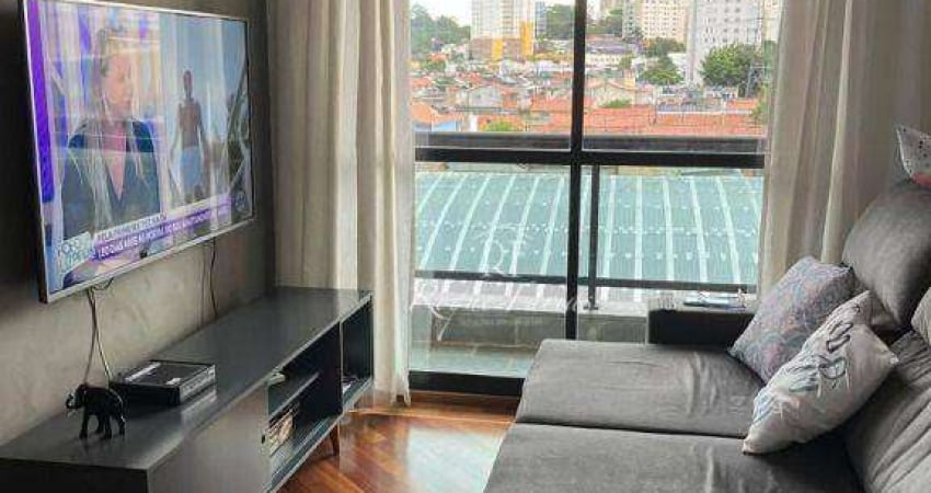 Apartamento com 2 dormitórios para alugar, 50 m² por R$ 3.521,57/mês - Vila Lageado - São Paulo/SP