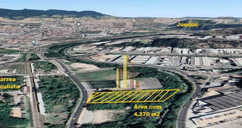 Área à venda, 4270 m² por R$ 2.000.000,00 - Centro - Várzea Paulista/SP
