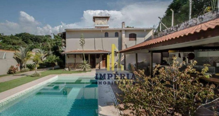 Casa com 3 dormitórios, 500 m² - venda por R$ 2.500.000,00 ou aluguel por R$ 7.500,00/mês - Abadia - Louveira/SP