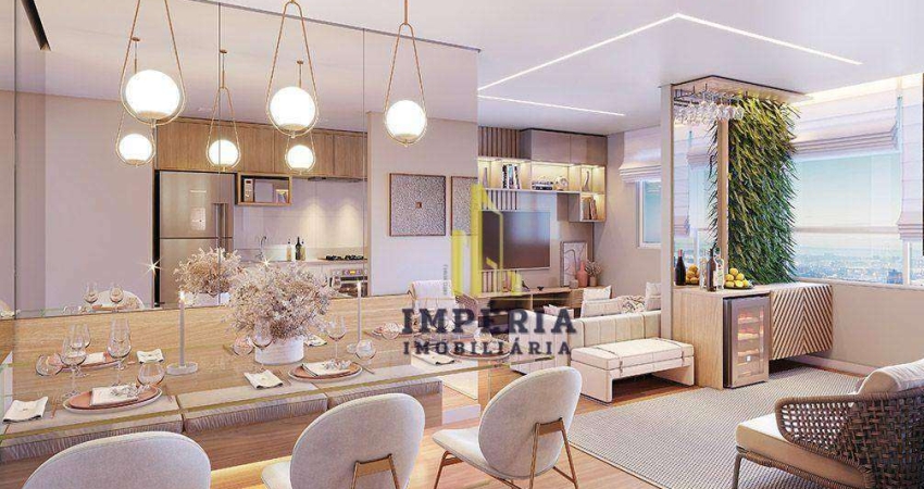 Apartamento com 3 dormitórios à venda, 60 m² por R$ 470.000,00 - Jardim Carlos Gomes - Jundiaí/SP