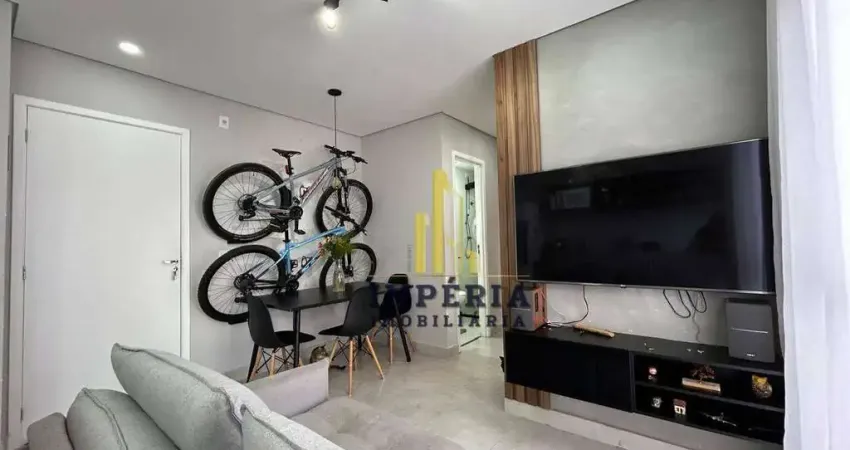 Apartamento com 2 dormitórios para alugar, 52 m² por r$ 2.505,00/mês - ponte são joão - jundiaí/sp