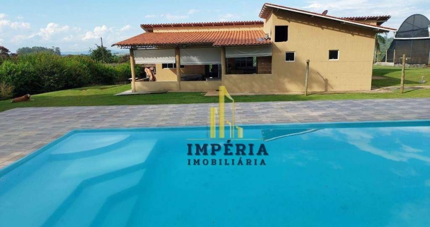 Chácara com 2 dormitórios à venda, 4000 m² por R$ 905.000,00 - Alvorada - Jarinu/SP