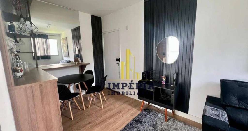 Apartamento com 1 dormitório para alugar, 57 m² por R$ 2.630,00/mês - Recanto Quarto Centenário - Jundiaí/SP