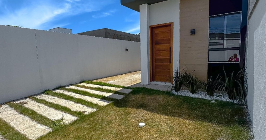 CASA LINEAR COM MEGA QUINTAL - 3 QUARTOS/SUÍTE EM SÃO FRANCISCO JACARAIPE
