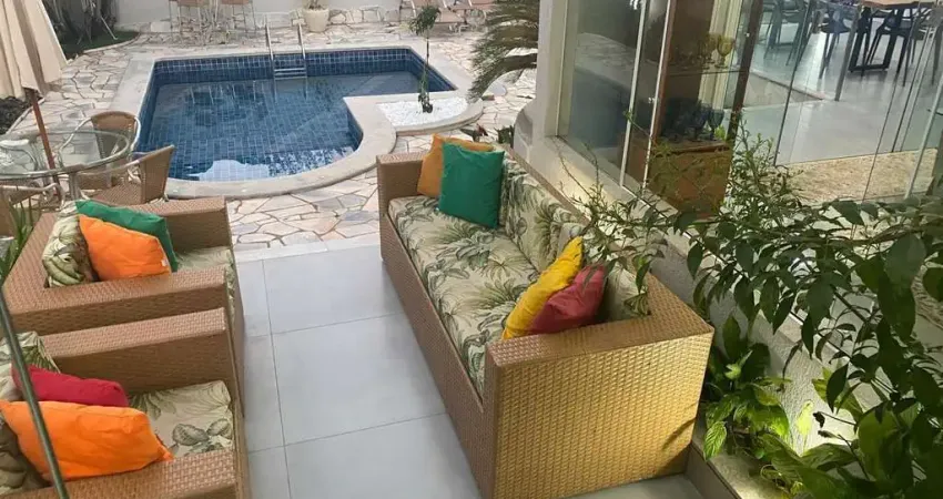 Casa em condomínio fechado com 5 quartos à venda no Jardins Barcelona, Uberlândia 